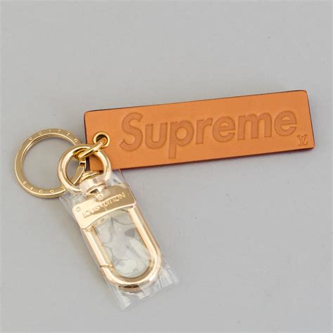 louis vuitton supreme key holder|Louis Vuitton key holder price.